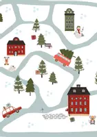 Vorschau - Arbeitsblätter - Wimmelbild Weihnachten Leseförderung Deutsch - Seite 1