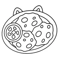 Aperçu - Jeux - Asian food coloring pages| fun coloring activity for kids, adults, teachers, students - Page 1