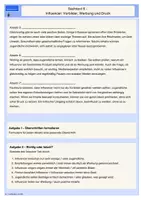 Vorschau - Arbeitsblätter - Sachtext Influencer – Vorbilder, Werbung & Druck (mit Differenzierung & Wortlisten) - Seite 2