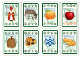 Vorschau - Spiele - Katenspiel Samichlaus - Nikolaus - Winter - Deckblatt