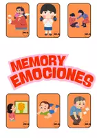 Vista previa - Refuerzo / NEE / Materiales de apoyo - Paquete juegos de emociones - Portada
