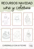 Vista previa - Hojas de trabajo - Packs cuadernillos Navidad - página 2