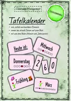 Vorschau - Präsentationen/Tafelbilder - Tafelkalender mit einfach austauschbaren Komponenten - Deckblatt