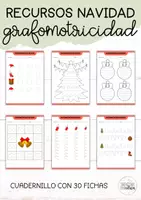 Vista previa - Hojas de trabajo - Packs cuadernillos Navidad - página 3