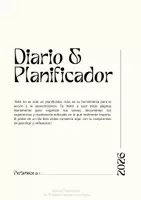 Vista previa - Hojas de trabajo - Diario y planificador para 2026 - Portada