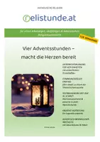 Vorschau - Stundenentwürfe - Advent - macht die Herzen bereit - katholische Religion (5./6. Schulstufe) - Deckblatt