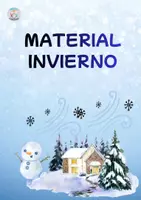 Vista previa - Hojas de trabajo - Material INVIERNO - Portada
