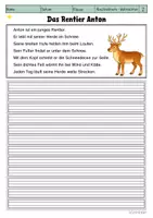 Vorschau - Arbeitsblätter - Abschreibtexte - Weihnachten (Klasse 1-2) - Seite 3