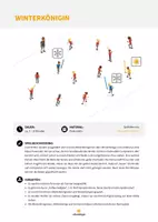 Vorschau - Spiele - Winterköngin: Fangspiel für den Sportunterricht (Grundschule & Kinderturnen) - Seite 1