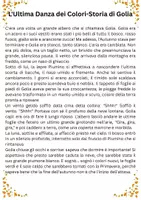 anteprima - Esercizi - L'ultima danza delle foglie- Storia di Golia - Pagina di copertina