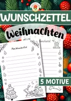 Vorschau - Arbeitsblätter - Weihnachtliche Wunschzettel - Deckblatt