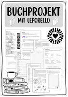 Vorschau - Stundenentwürfe - Materialpaket: Buchprojekt mit und ohne Leporello - Seite 1