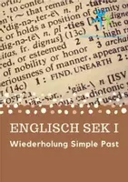 Vorschau - Arbeitsblätter - Englisch Wiederholung Simple Past Aufgaben Lösung - Deckblatt