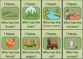 Vorschau - Bildkarten - I have… Who has… - Country Life - Seite 2