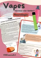 Vorschau - Arbeitsblätter - Vapes: Materialgestützte Bewertung - Deckblatt