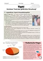 Vorschau - Arbeitsblätter - Vapes: Materialgestützte Bewertung - Seite 1