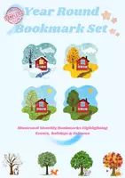 Προεπισκόπηση - Άλλος τύπος υλικού - The Four Seasons Bookmarks full pack- οι 4 εποχές - Εξώφυλλο