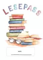 Vorschau - Arbeitsblätter - Lesepass Bücherturm - Deckblatt