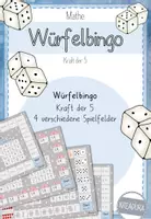 Vorschau - Stationenlernen - Würfelbingo - Kraft der 5 - Bingo - Deckblatt