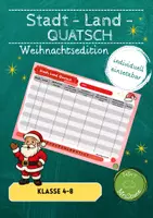Vorschau - Spiele - Stadt-Land-Quatsch Weihnachtsedition - Deckblatt