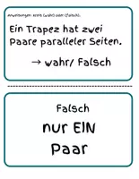 Vorschau - Poster - Vielecke und Vierecke – Arbeitsblätter & Zeichenübungen - Seite 1