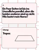 Vorschau - Bildkarten - Klassifizierung von Dreiecken und Vierecken - Seite 2