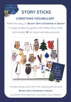 Vista previa - Manualidades / Dibujos para colorear - Christmas in Devon - STORY STICKS - Portada