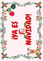 Vista previa - Unidades / Secuencias / Situaciones de Aprendizaje - Cuadernillo imprimible ¡Ya es Navidad! - Portada