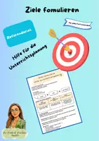 Vorschau - Merkblätter - Ziele formulieren - Hilfe für die Unterrichtsplanung - Deckblatt