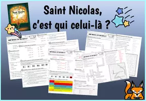 Aperçu - Feuilles d'exercices - Saint Nicolas, c'est qui celui-là ? - Page de couverture