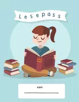 Vorschau - Arbeitsblätter - Lesepass Türkis - Deckblatt