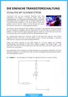 Vorschau - Arbeitsblätter - Technik - Transistorschaltung - Seite 2