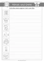 Vorschau - Anderer Materialtyp - Hänsel und Gretel Lesen & verstehen (Diff. Kopiervorlagen) - Seite 2