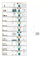 Vorschau - Unterrichtsreihen - Adventskalender Füllung ab 3 Jahren | Kita, Vorschule & zu Hause: 25 Mini-Rätselhefte zum Basteln | ohne Lesen lösbar - Seite 1