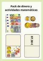 Vista previa - Unidades / Secuencias / Situaciones de Aprendizaje - Pack de dinero y actividades de mercado - Portada