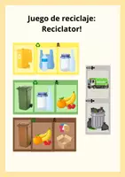 Vista previa - Juegos / Gamificación - Juego de reciclaje Reciclator! - Portada