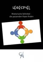 Vorschau - Arbeitsblätter - Legespiel - rhetorische Stilmittel - Deckblatt