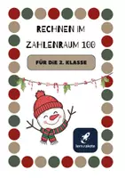 Vorschau - Arbeitsblätter - Rechnen im Zahlenraum 100 Weihnachtsedition - Deckblatt