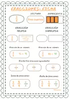 Vista previa - Hojas de trabajo - FRACCIONES - FICHA TRABAJO - página 1