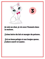 Aperçu - Feuilles d'exercices - Petites histoires sur les animaux - Page 3