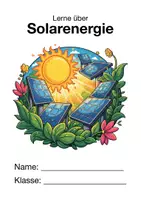 Vorschau - Arbeitsblätter - Lerneinheit Solarenergie – Arbeitsheft mit Experimenten (5.–6. Klasse) - Deckblatt