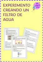 Vista previa - Unidades / Secuencias / Situaciones de Aprendizaje - EXPERIMENTO FILTRO DE AGUA - Portada