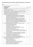 Vorschau - Klassenarbeiten - Komplette Klassenarbeit mit Bewertungsbogen Gedichte Klasse 6/7 – Morgenstern: „Das Weihnachtsbäumlein“ - Seite 2