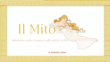anteprima - Presentazioni / Lavagne - Il Mito - Lezione Introduttiva - Pagina 1
