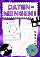 Vorschau - Arbeitsblätter - Datenmengen Speichereinheiten Arbeitsblätter - Deckblatt