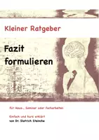 Vorschau - Präsentationen/Tafelbilder - Ratgeber: Fazit formulieren - Deckblatt