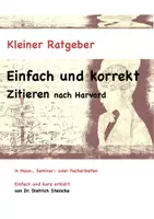 Vorschau - Präsentationen/Tafelbilder - Ratgeber: Korrekt Zitieren (Harvard) - Deckblatt