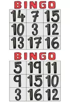 Vorschau - Spiele - Bingo Zahlen 0-20/ números 0-20/ die Zahlen- (fächerübergreifend) - Seite 1