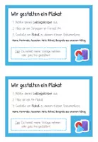 Vorschau - Arbeitsblätter - Praktische Note: Wir gestalten ein Plakat (Geometrische Körper) - Seite 2