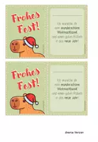 Vorschau - Bildkarten - Capybara: Weihnachten Feriengruß - Seite 3
